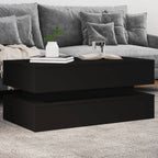 Salontafel Met Led-Verlichting 90X50X40 Cm