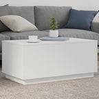 Salontafel Met Led-Verlichting 90X50X40 Cm
