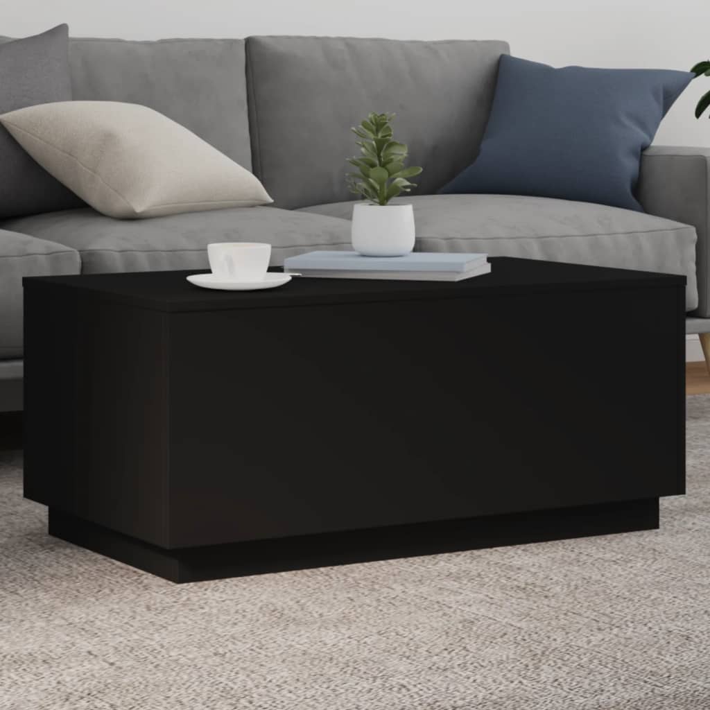 Salontafel Met Led-Verlichting 90X50X40 Cm