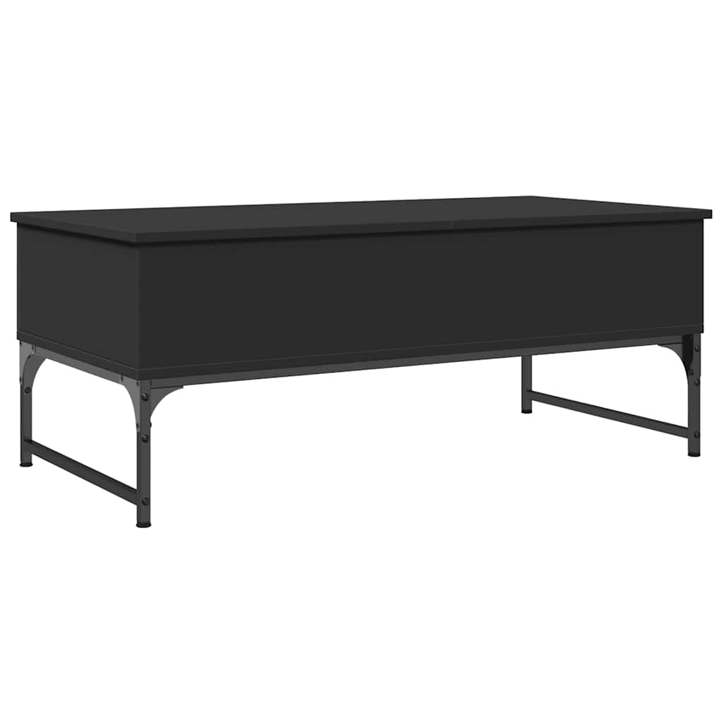 Salontafel 100X50X40 Cm Bewerkt Hout En Metaal