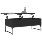 Salontafel 100X50X40 Cm Bewerkt Hout En Metaal