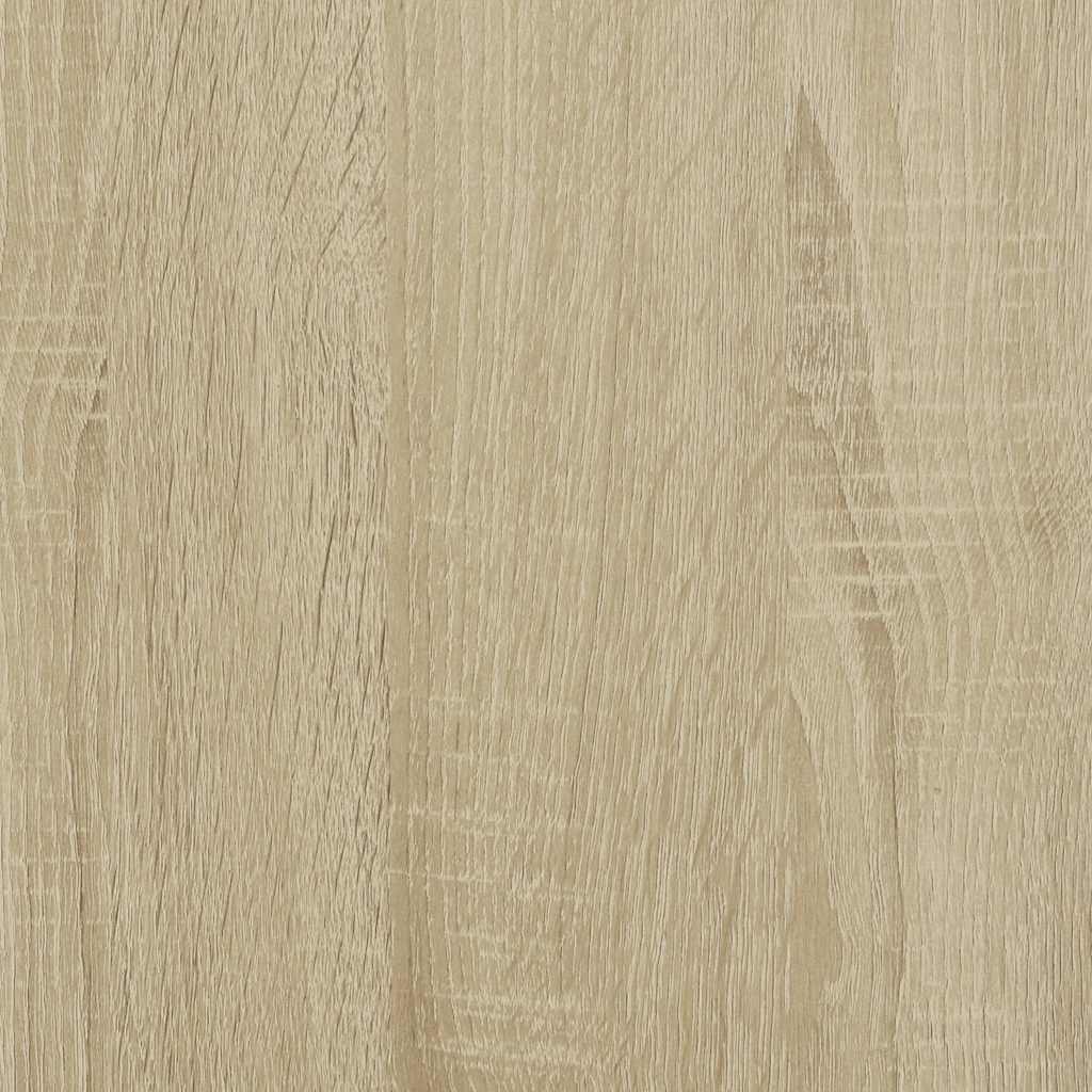 Salontafel 85X50X50 Cm Bewerkt Hout En Metaal Kleur