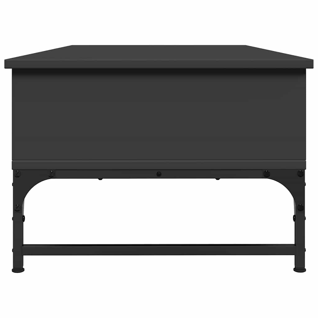 Salontafel 100X50X35 Cm Bewerkt Hout En Metaal