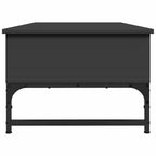 Salontafel 100X50X35 Cm Bewerkt Hout En Metaal