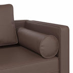 Chaise Longue Met Kussens Kunstleer