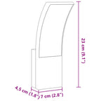 Buitenwandlampen Led Gegoten Aluminium Wit