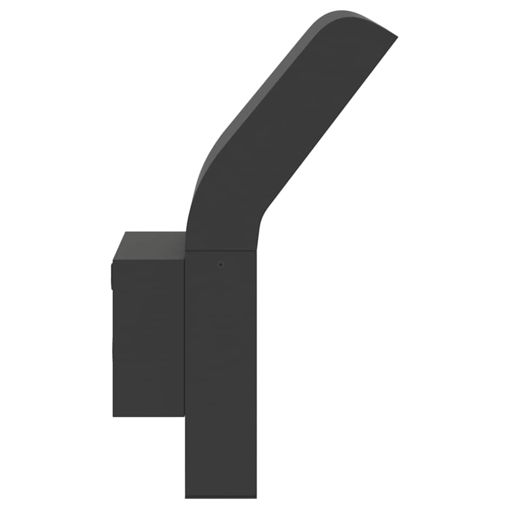 Buitenwandlampen Led Gegoten Aluminium Zwart