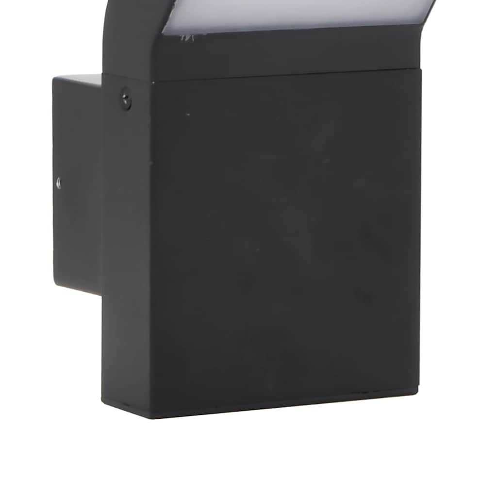Buitenwandlampen Led Gegoten Aluminium Zwart
