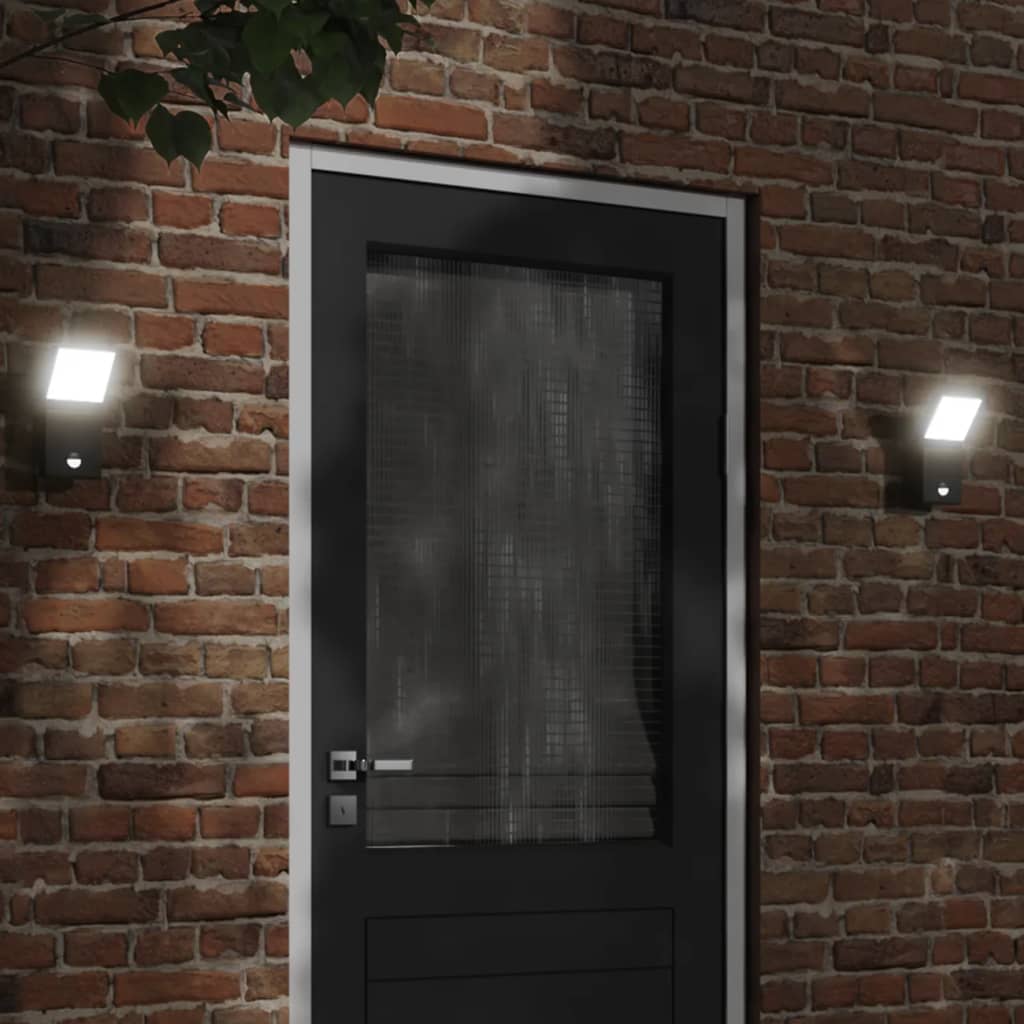 Buitenwandlampen Led Gegoten Aluminium Zwart