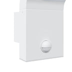 Buitenwandlamp Led Met Sensors Gegoten Aluminium Wit