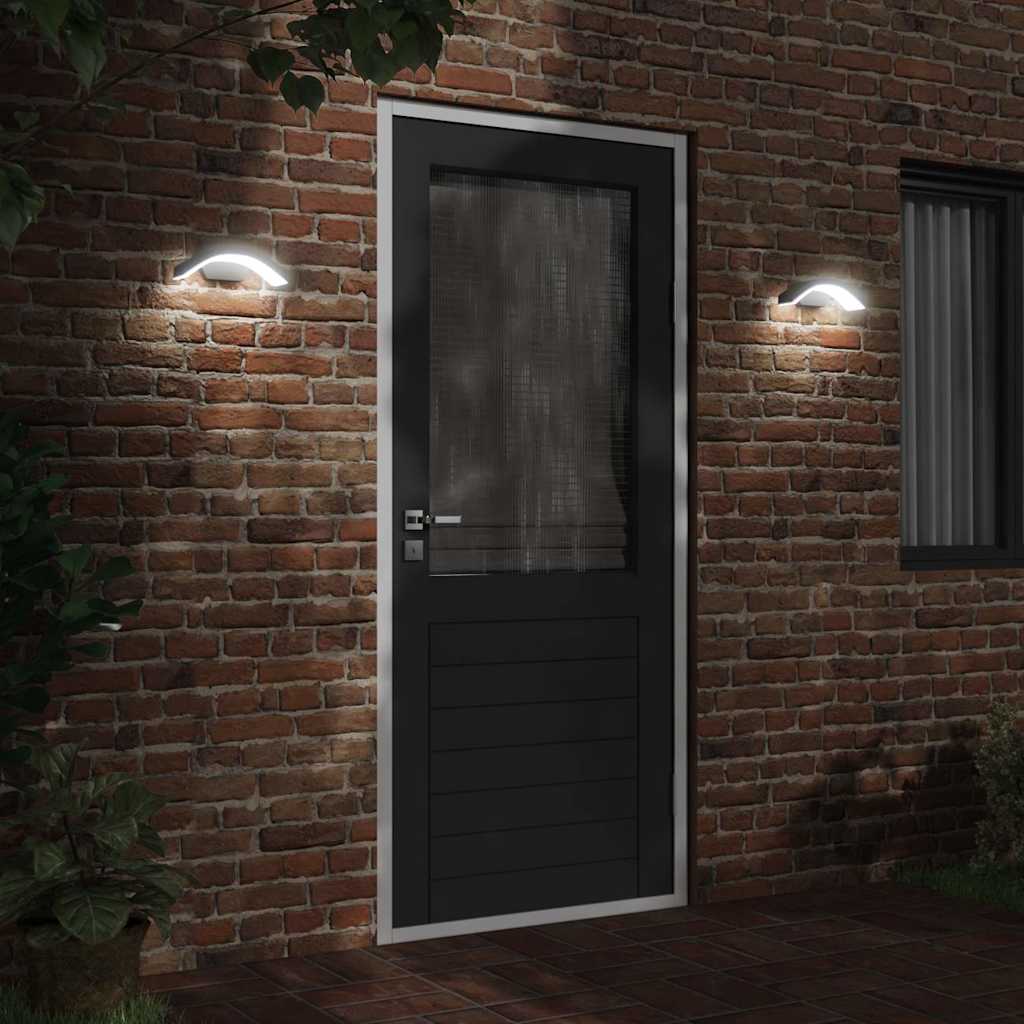 Buitenwandlampen Led Gegoten Aluminium Zwart
