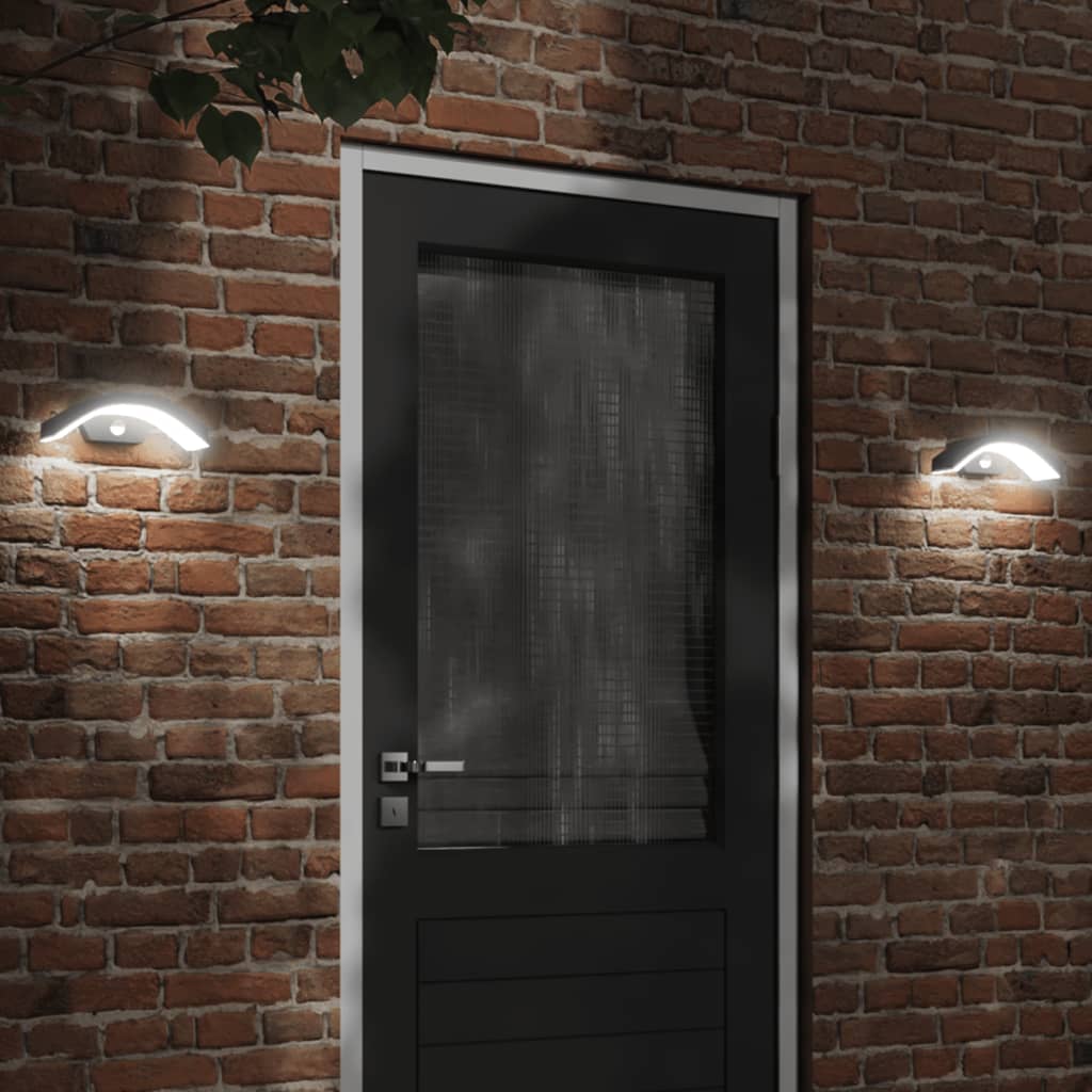 Buitenwandlampen Led Gegoten Aluminium Zwart