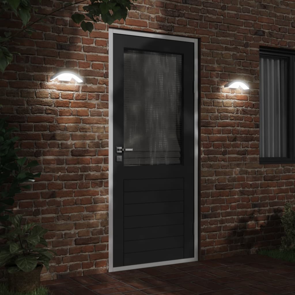 Buitenwandlampen Led Gegoten Aluminium Wit