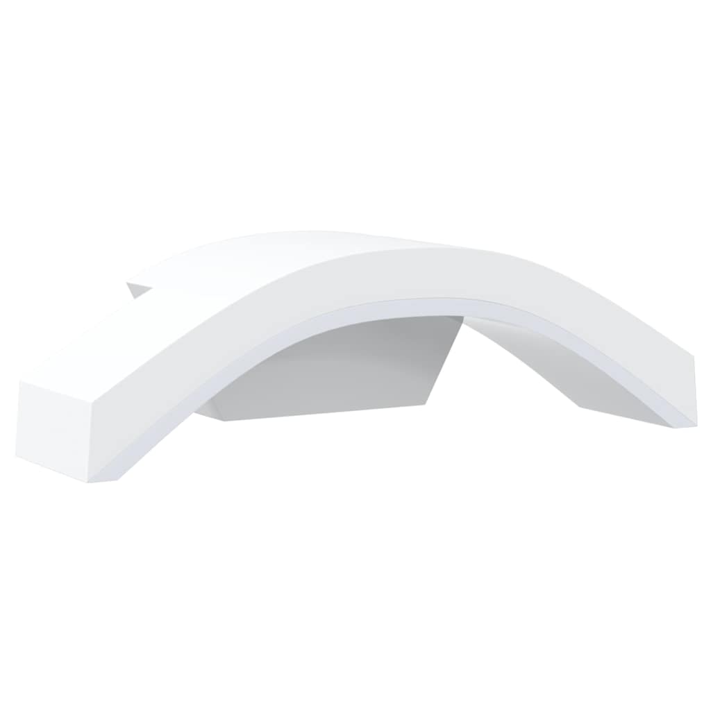 Buitenwandlampen Led Gegoten Aluminium Wit