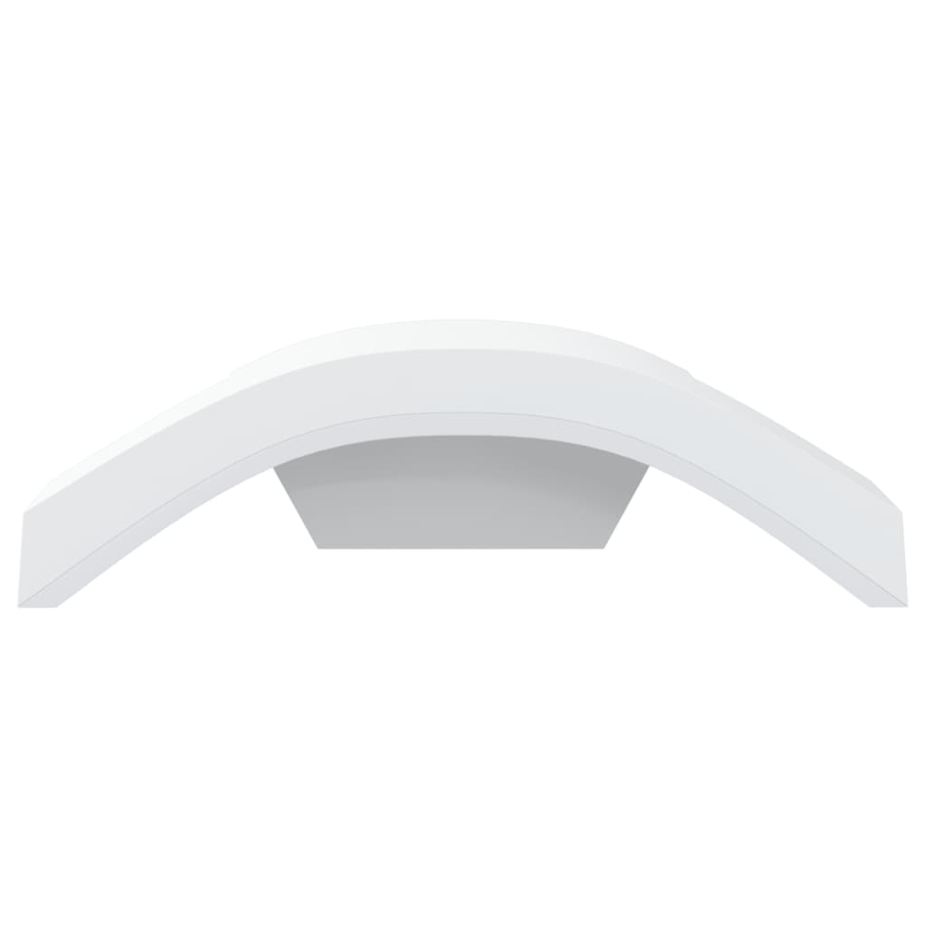 Buitenwandlampen Led Gegoten Aluminium Wit