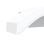 Buitenwandlampen Led Gegoten Aluminium Wit