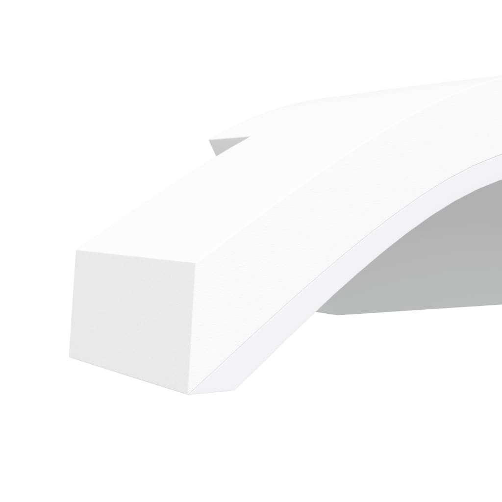 Buitenwandlampen Led Gegoten Aluminium Wit