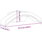 Buitenwandlampen Led Gegoten Aluminium Wit