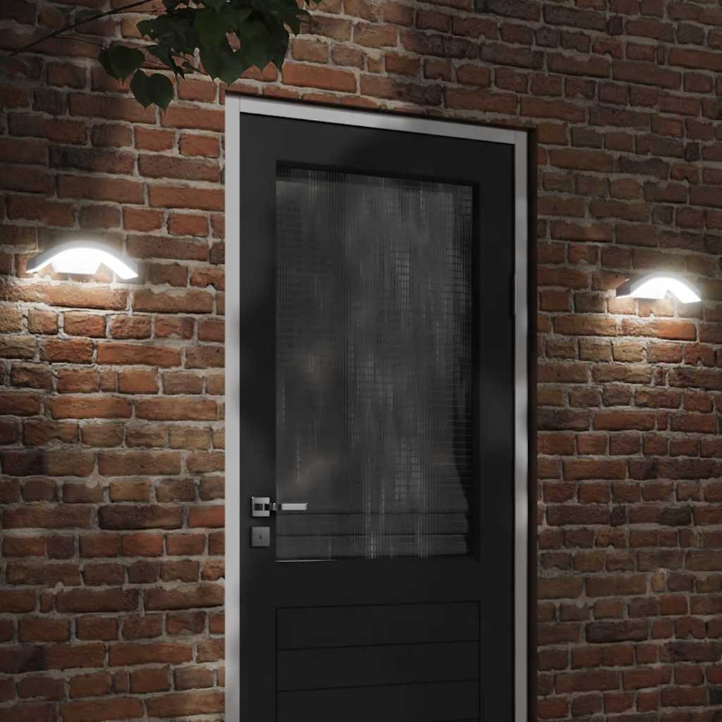 Buitenwandlampen Led Gegoten Aluminium Wit