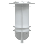 Buitenwandlamp Roestvrij Staal Kleurig Zilver