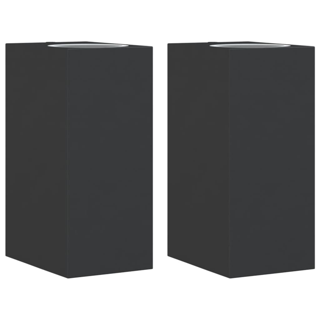 Buitenwandlampen Gegoten Aluminium Zwart
