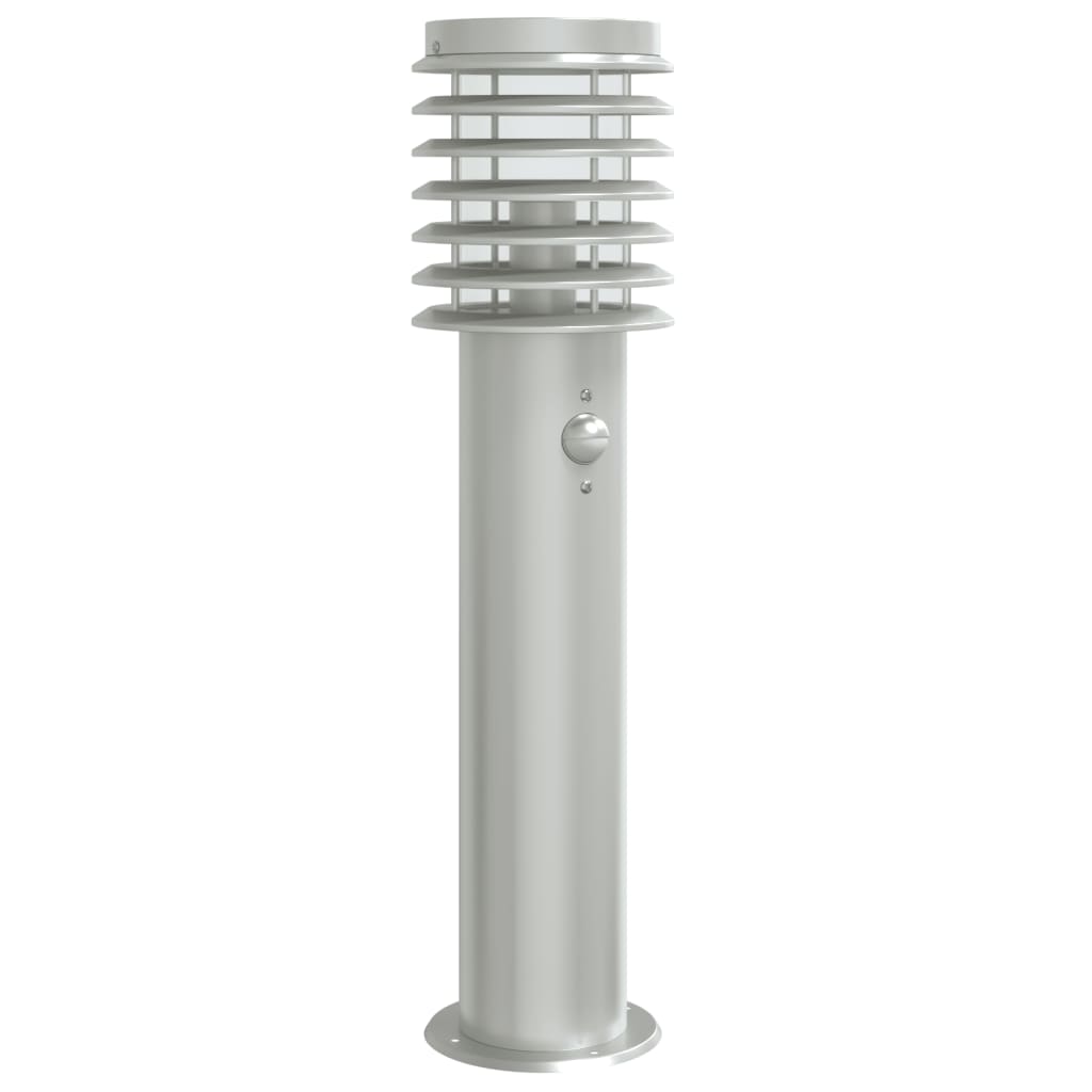 Vloerlamp Voor Buiten 60 Cm Roestvrijstaal Zilver