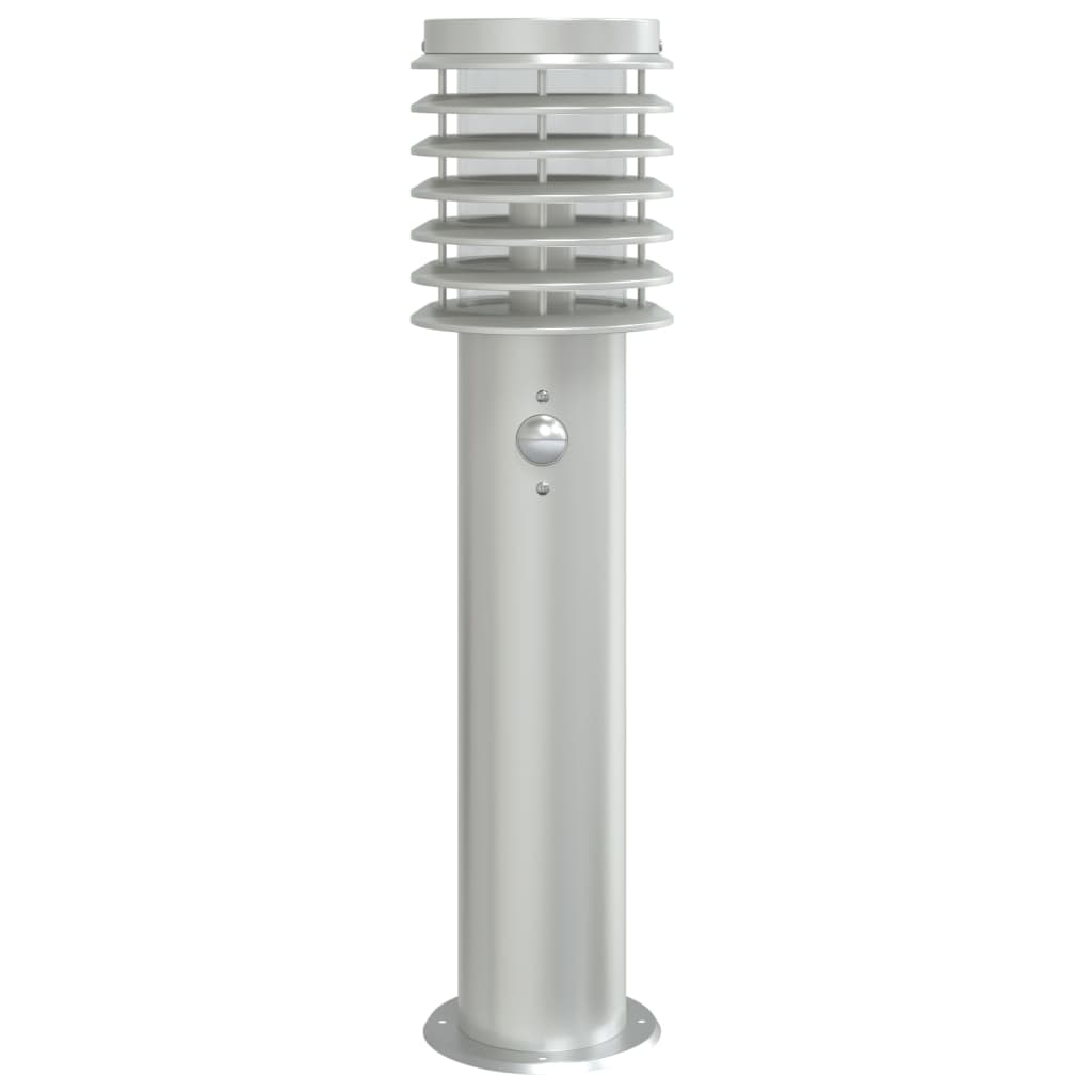 Vloerlamp Voor Buiten 60 Cm Roestvrijstaal Zilver