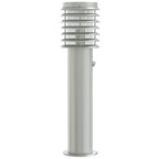 Vloerlamp Voor Buiten 60 Cm Roestvrijstaal Zilver