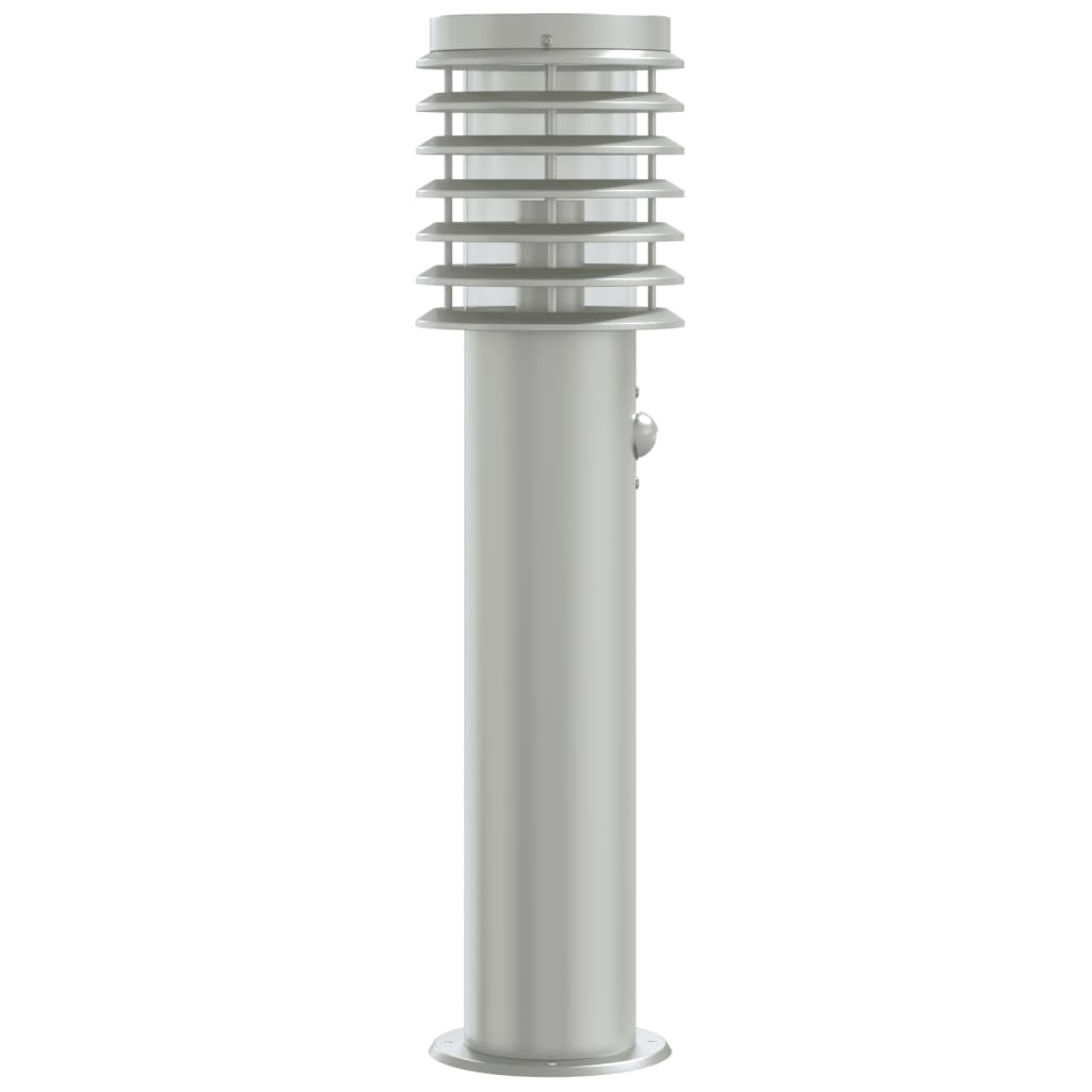 Vloerlamp Voor Buiten 60 Cm Roestvrijstaal Zilver