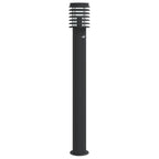 Vloerlamp Voor Buiten 110 Cm Roestvrijstaal Zwart
