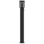 Vloerlamp Voor Buiten 110 Cm Roestvrijstaal Zwart
