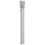 Buitenvloerlamp 110 Cm Roestvrijstaal Zilver