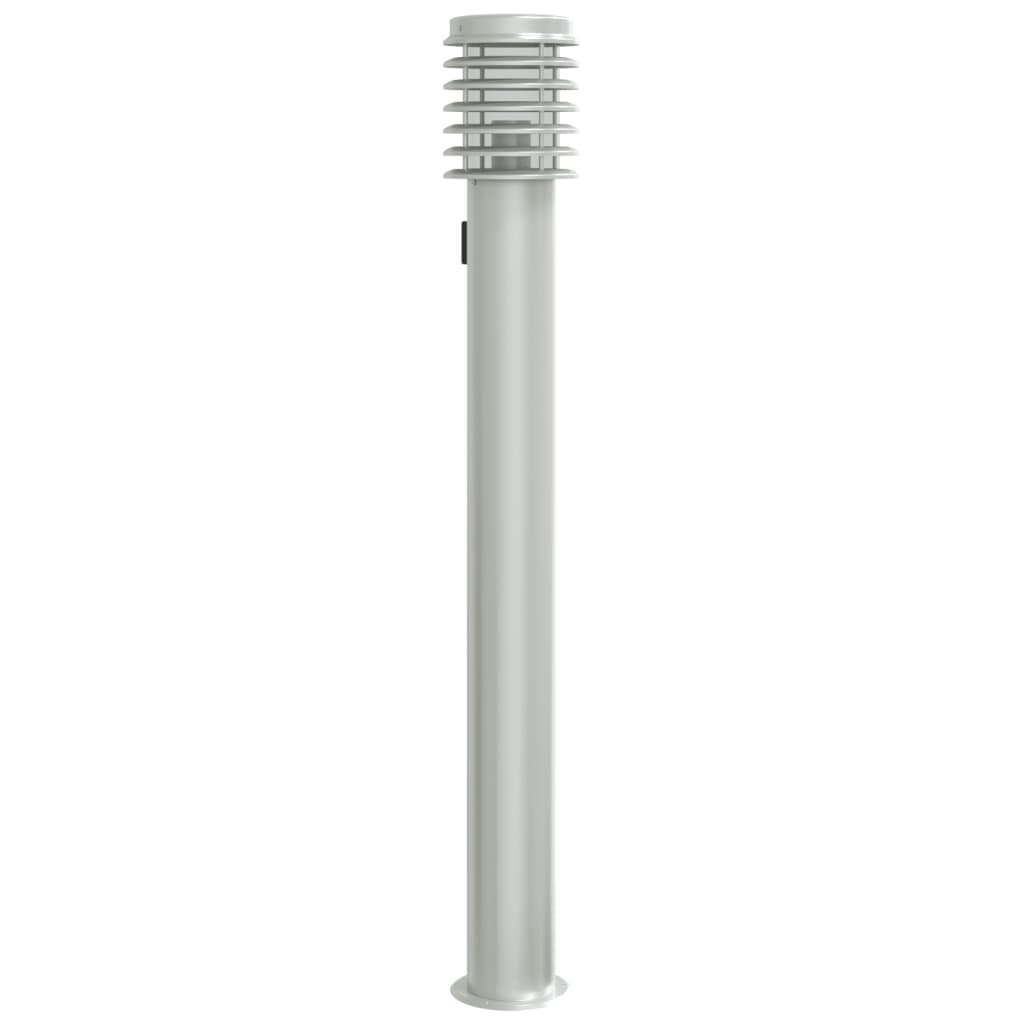 Buitenvloerlamp 110 Cm Roestvrijstaal Zilver