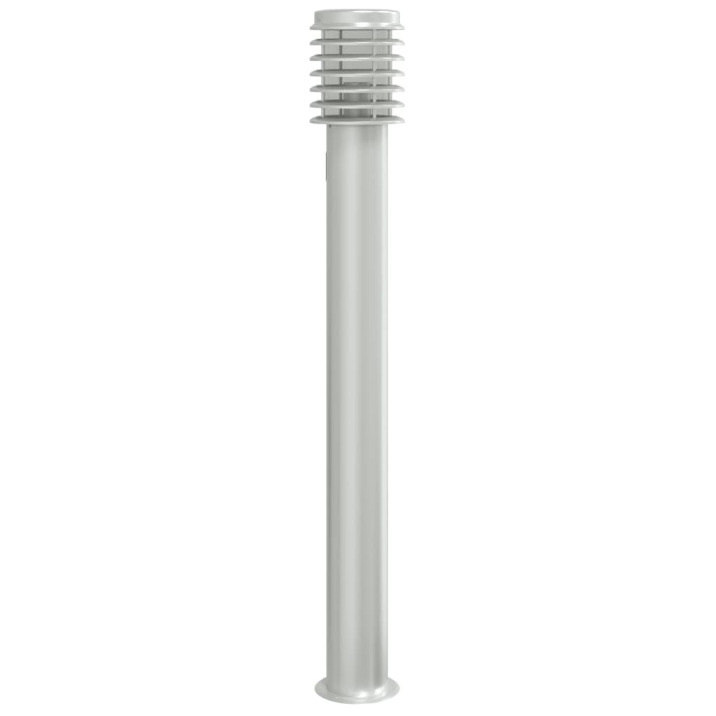 Buitenvloerlamp 110 Cm Roestvrijstaal Zilver