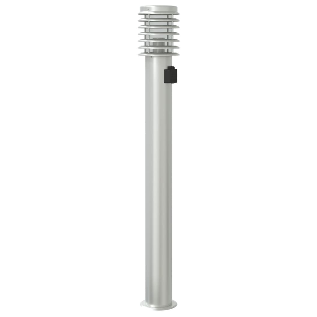 Buitenvloerlamp 110 Cm Roestvrijstaal Zilver