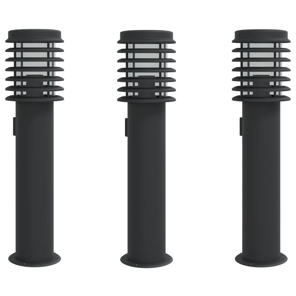 Buitenvloerlampen Stopcontact 60 Cm Roestvrijstaal