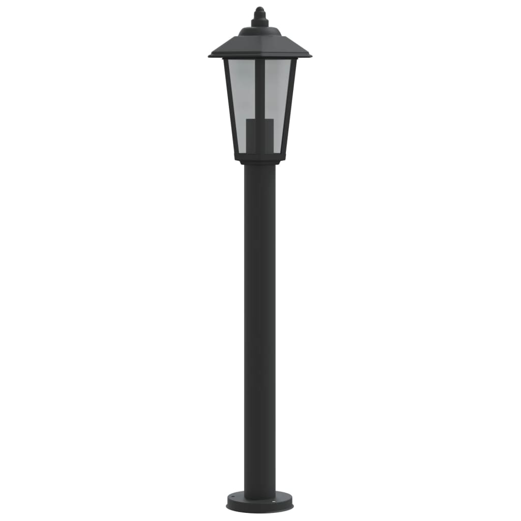 Vloerlamp Voor Buiten Roestvrijstaal Zwart