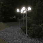 Buitenvloerlampen 215 Cm Roestvrij Staal Zilverkleurig