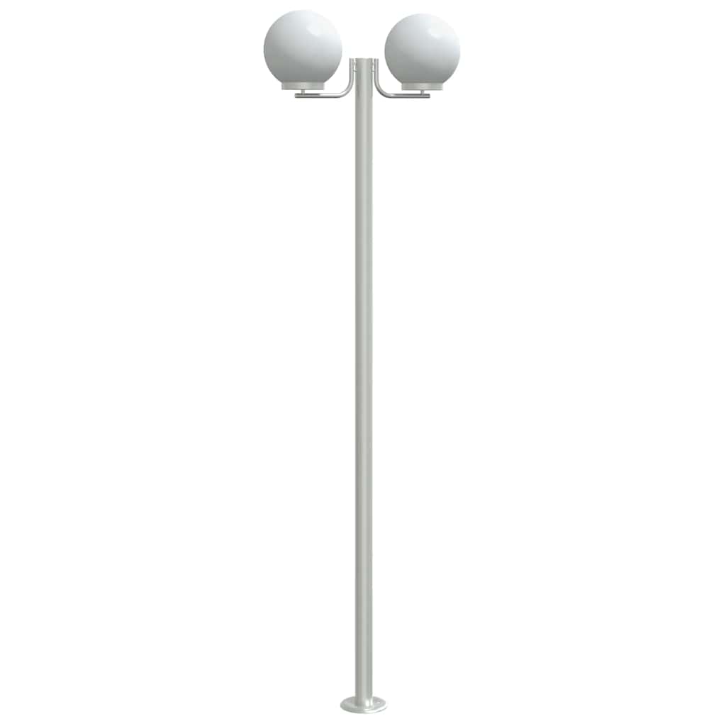 Buitenvloerlampen 215 Cm Roestvrij Staal Zilverkleurig