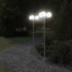 Buitenvloerlampen 215 Cm Roestvrij Staal Zilverkleurig