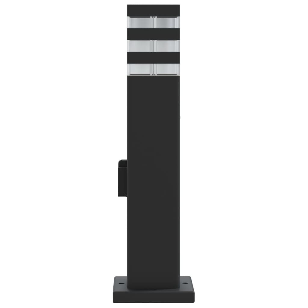 Buitenvloerlampen Aluminium Zwart