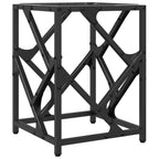 Salontafel Met Transparant Glazen Blad Staal