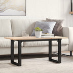 Eettafel Massief Grenenhout En Staal