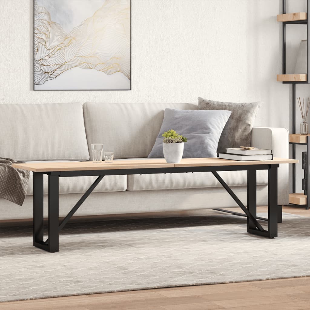Eettafel Massief Grenenhout En Staal