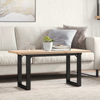 Eettafel Massief Grenenhout En Staal