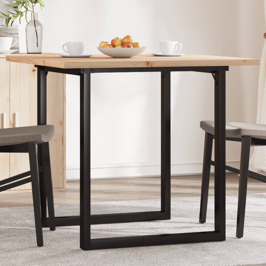 Eettafel Massief Grenenhout En Staal