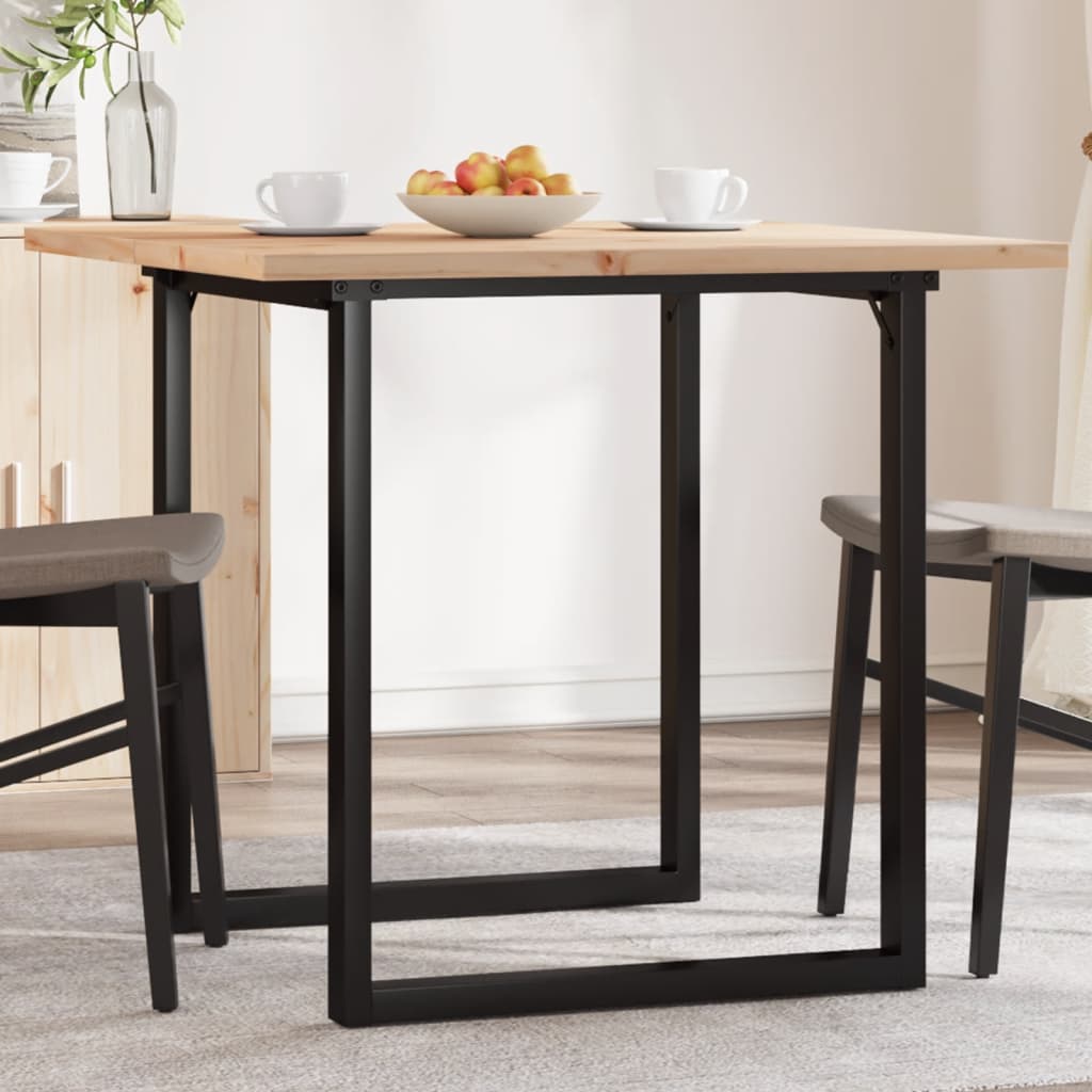 Eettafel Massief Grenenhout En Staal