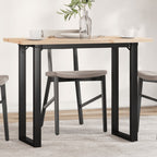 Eettafel Massief Grenenhout En Staal