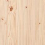 Eettafel 160X80X75,5 Cm Massief Grenenhout En Staal