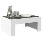 Salontafel Met Infinity Led 70X50X30 Cm Wit